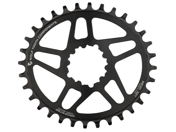 Wolf Tooth Elliptical Direct Mount för SRAM BB30 Short Spindle vevparti