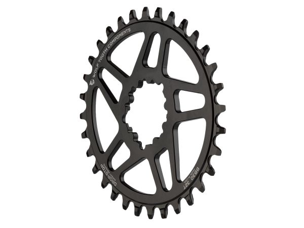 Wolf Tooth Elliptical Direct Mount för SRAM BB30 Short Spindle vevparti 2