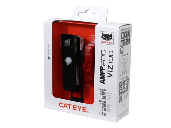 Kit - Cateye Ampp200 & Viz100