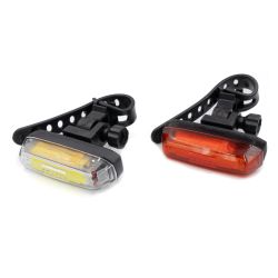 Bike Attitude Ground 1 COB – belysningsset USB | Cykelcenter